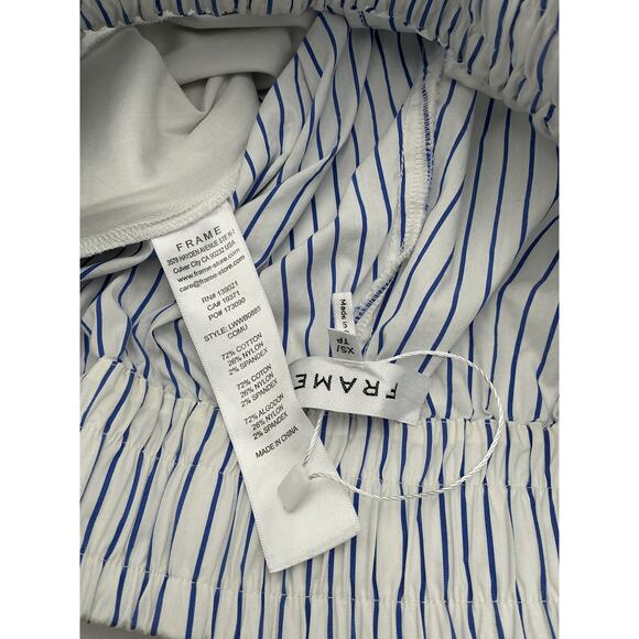 Frame Drawstring White Lounge Short Size XS / TP - Picture 4 of 4